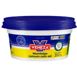 MANTEIGA VENEZA 200G COM SAL